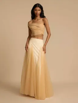 Arcina Ori Violetta Set Champagne Size AU 8  for rent on The Volte - image 1