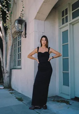 Sir the Label Azul Balconette Gown Black Size 12 for rent on The Volte - image 8