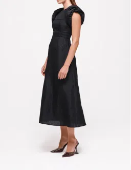 Rachel Gilbert Sophy Dress Black Size 5/Au 16 for rent on The Volte - image 3