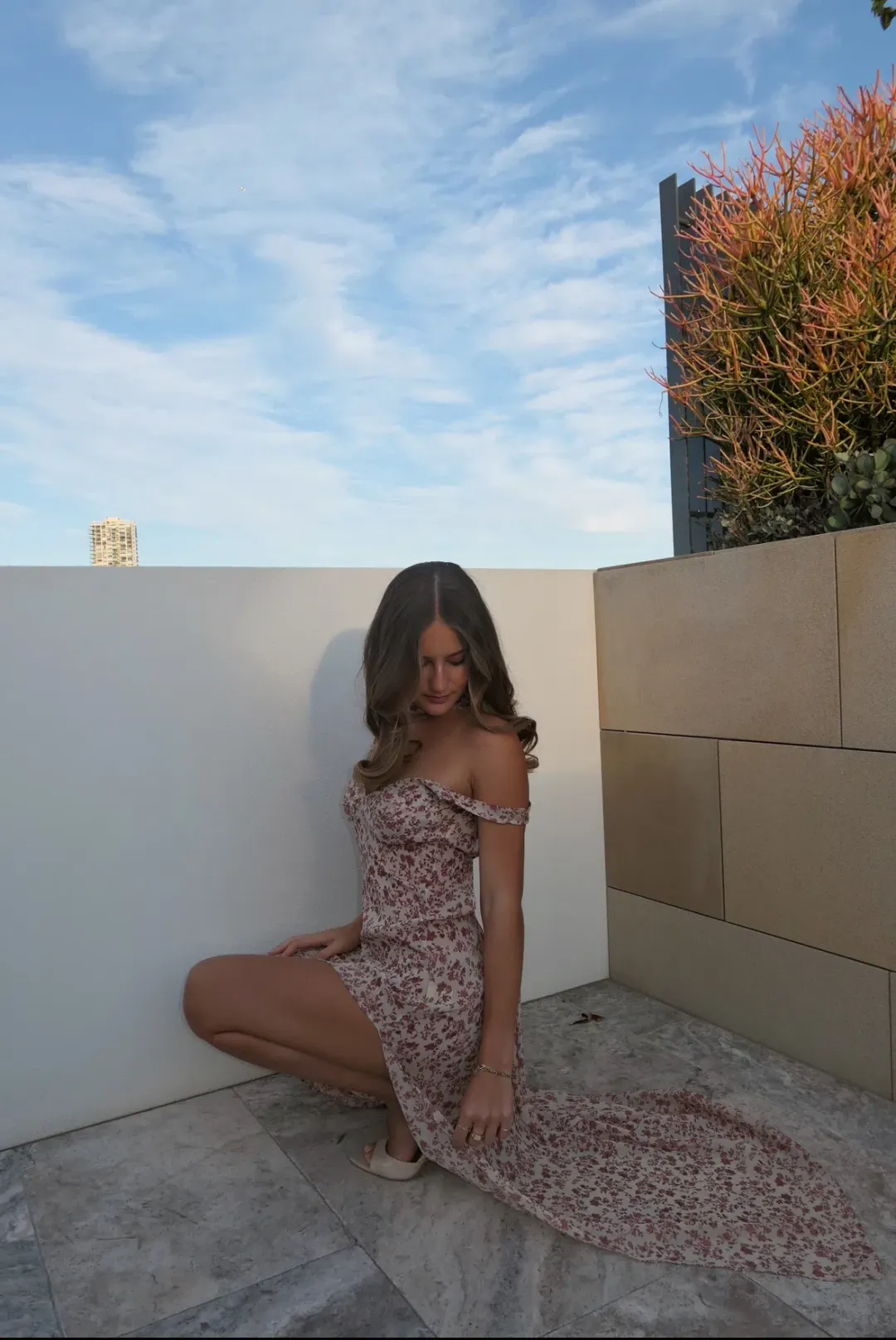 Arcina Ori Amelie Dress Floral Size S/Au 8  for rent on The Volte - main image