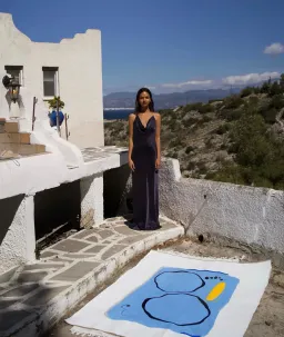 Rat & Boa Santi Dress Navy  Size S/Au 8 for rent on The Volte - image 2