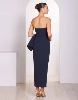 Pilgrim Jasmine Strapless Gown Blue Size 12  for rent on The Volte - image 2