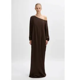 Beare Park Francesca Gown in Chocolate Size AU 8 for rent on The Volte - image 1