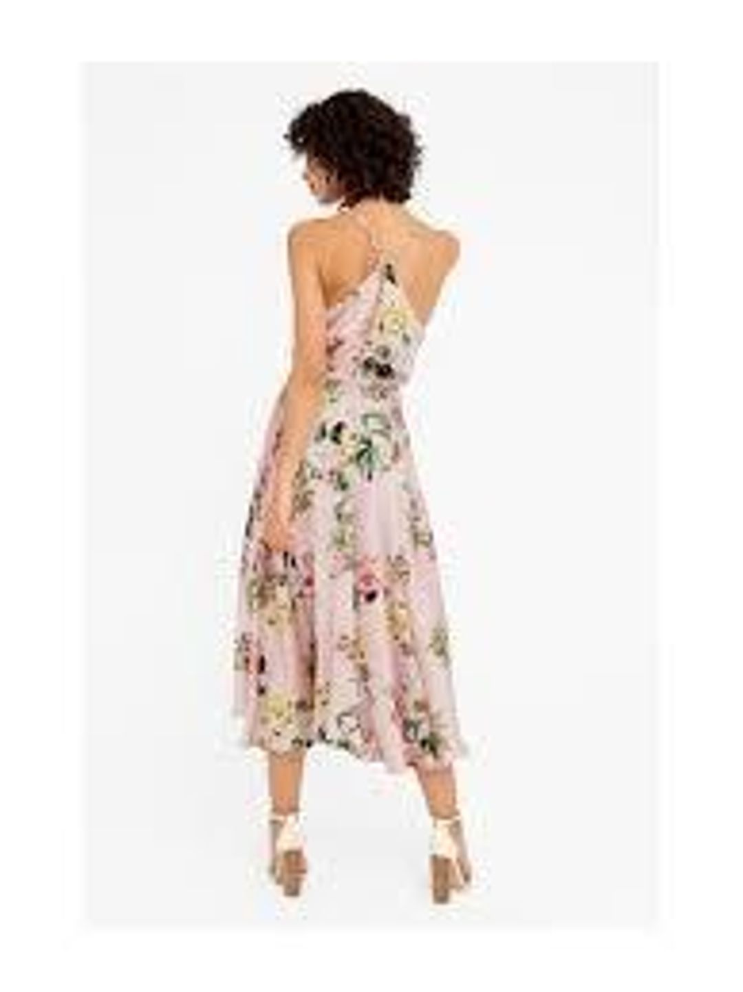 Sheike High Tea Dress Blush Floral Size 6 for rent on The Volte - main image