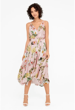 Sheike High Tea Dress Blush Floral Size 6 for rent on The Volte - image 1