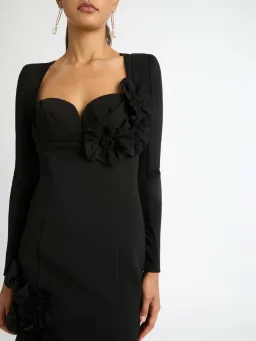 Sheike Vienna Mini Dress Black Size 10 for rent on The Volte - image 2