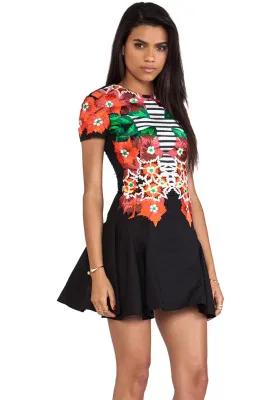 Alice McCall Earls Court Flare Skirt Mini Dress Multi Size 8 for rent on The Volte - image 2