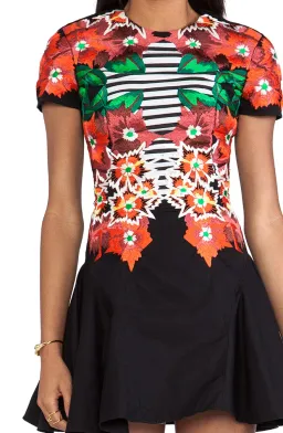 Alice McCall Earls Court Flare Skirt Mini Dress Multi Size 8 for rent on The Volte - image 4