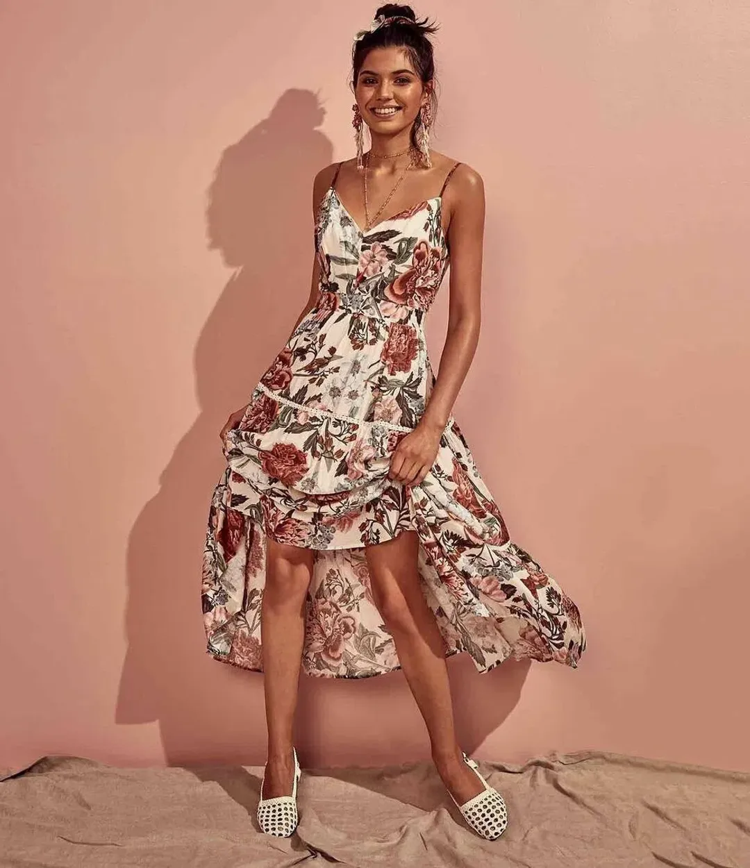 Sheike Penelope Maxi Dress Floral Size 10 for rent on The Volte - main image