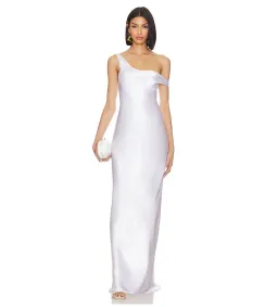 Natalie Rolt Monika Gown White Size 8  for rent on The Volte - image 1