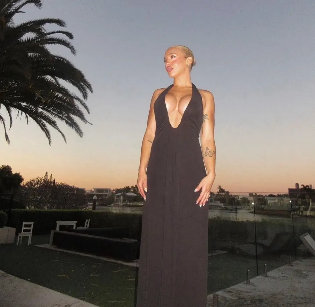 Misha Jennifer Crupo Maxi Black Size 8 for rent on The Volte - main image