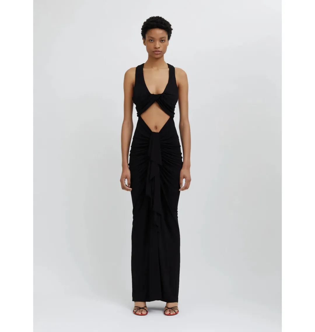 Christopher Esber Vivenda Gown Black Size AU 6  for rent on The Volte - main image