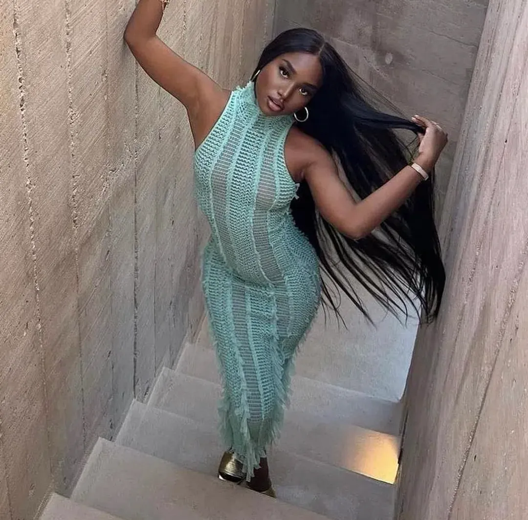 Roberta Einer Angel Midi Mint Green Size AU 6 for rent on The Volte - main image