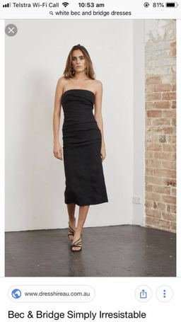 bec and bridge simply irresistible dress size 6 for rent on The Volte - image 2