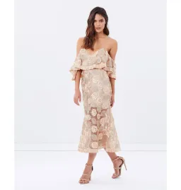 Alice McCall Northern Lights Dress Blush Size AU 12 for rent on The Volte - image 1