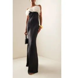 Rachel Gilbert Eyelar Gown Black Size AU 14 for rent on The Volte - image 1