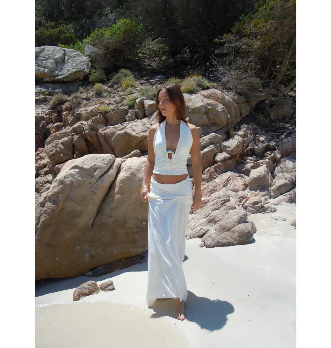 Ancegria Nellie Set in Ivory Size AU 6 for rent on The Volte - main image