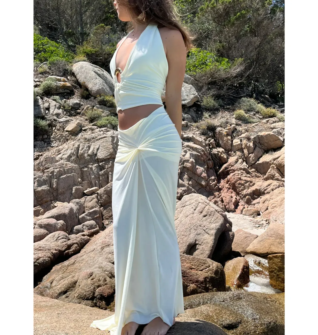 Ancegria Nellie Set in Ivory Size AU 6 for rent on The Volte - main image