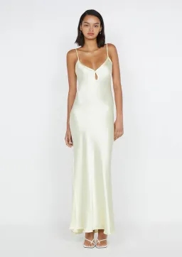 Bec & Bridge Cedar City Maxi Dress Ice Yellow Size 6 for rent on The Volte - image 1