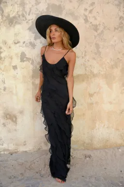 Rat & Boa Selena Dress Black Size 6 for rent on The Volte - image 1