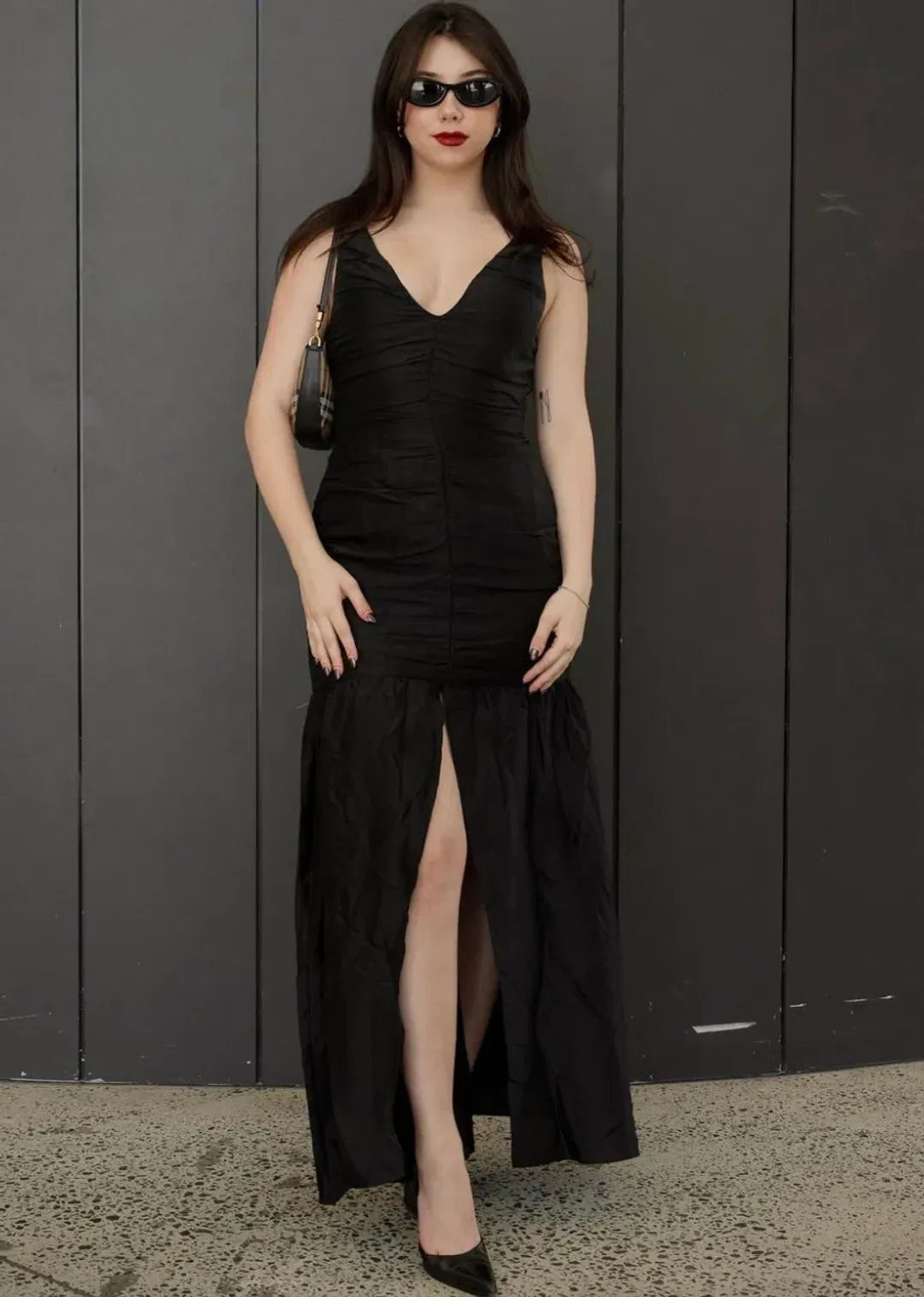 Sir The Label Vivienne Gown Black Size 8 for rent on The Volte - main image