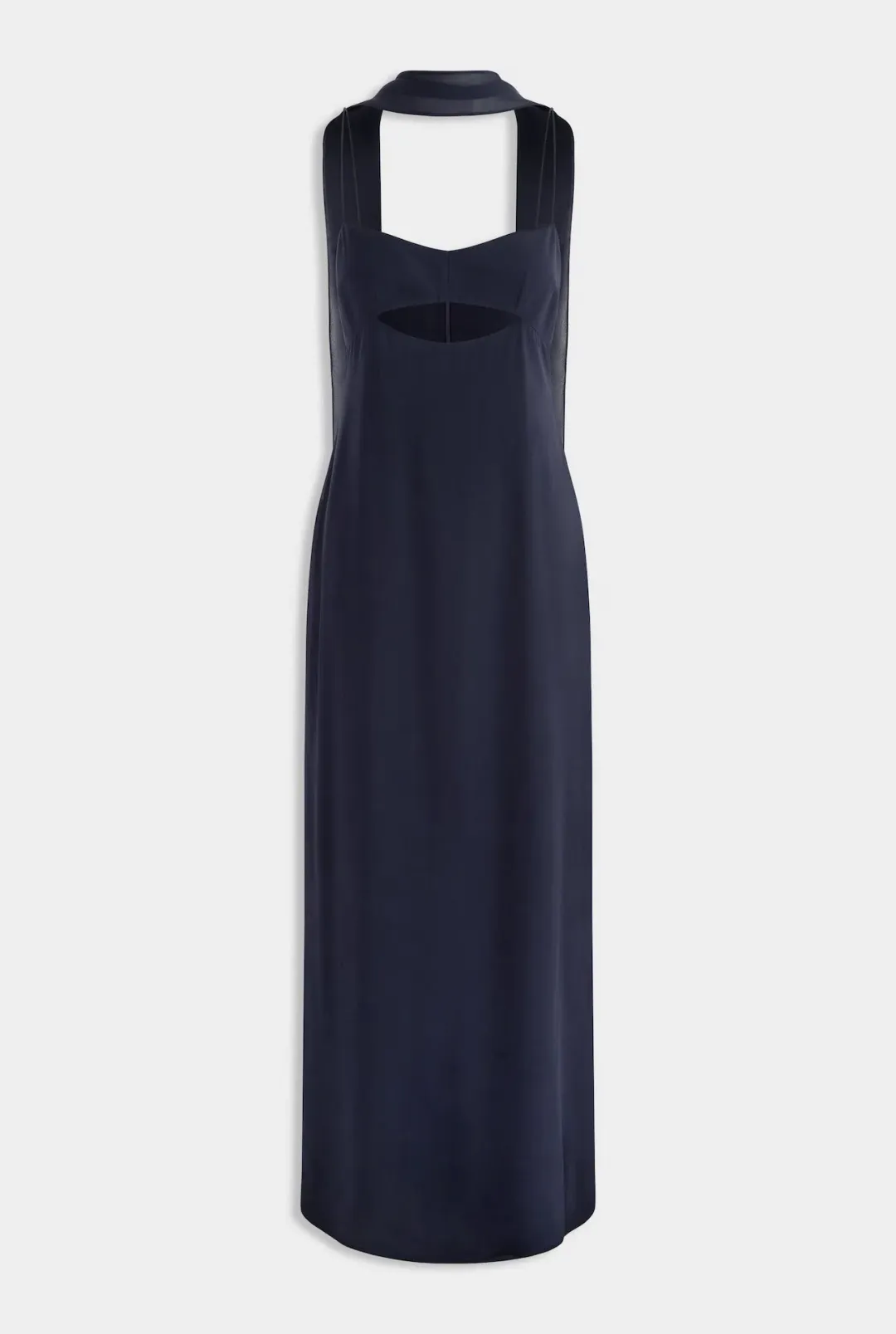 Venroy Silk Scarf Dress Ink Size S / AU 8 for rent on The Volte - main image