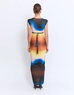 Pfeiffer Lexington Midi Dress Earth Size 8 for rent on The Volte - image 2