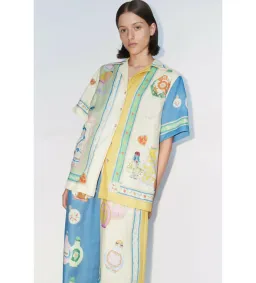 Alemais Elixir Shirt and Pant Set Multi Set 12 for rent on The Volte - image 2