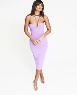 Alex Perry Corley Dress In Lilac Size 8 for rent on The Volte - image 2