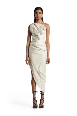 Maticevski Cologne Top & Skirt Set Pearl Crush Size 8  for rent on The Volte - image 1