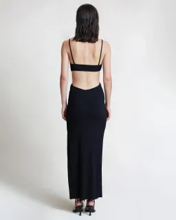 Bec and Bridge Selene V Maxi Dress Black Size 12 for rent on The Volte - image 2