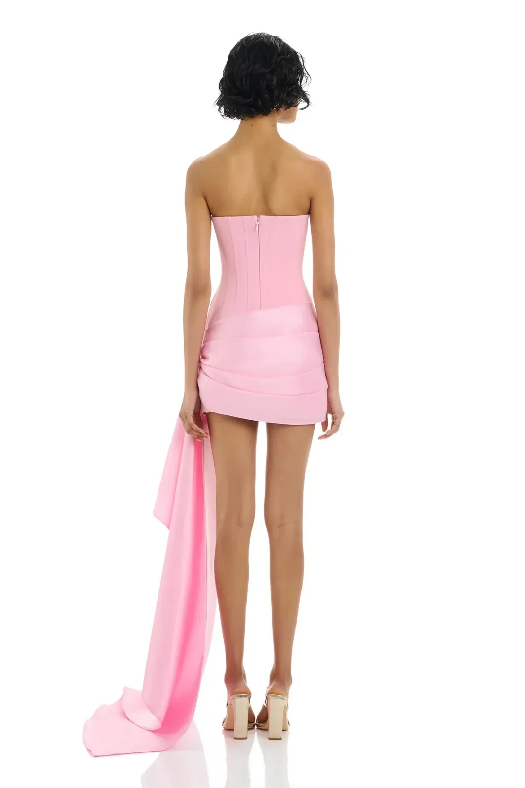 Eliya the Label Midina Dress Pink Size 6  for rent on The Volte - main image