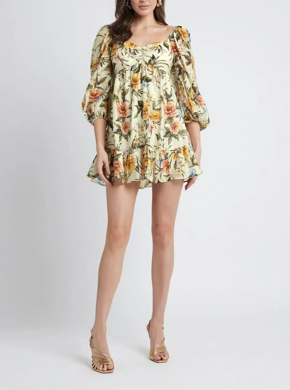 Sheike Delores Mini Dress Floral Size 6 for rent on The Volte - main image
