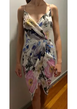 Rodeo Show Midi Dress Floral Size 6 for rent on The Volte - image 1