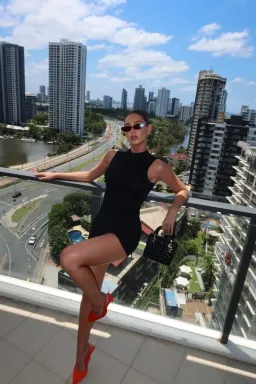 Christian Dior Mini Lady Dior Black Cannage Lambskin for rent on The Volte - image 3