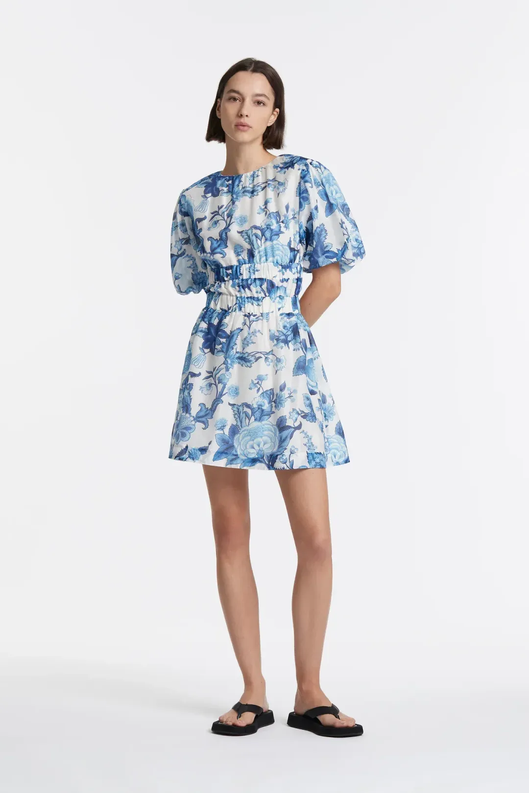 Sir The Label Amaris Open Back Mini Dress Floral Size 3 / AU 12 for rent on The Volte - main image