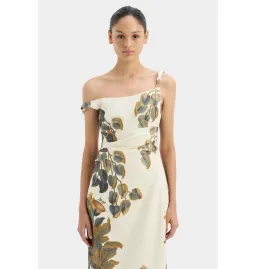 Sir The Label Evalita Twist Midi Dress Pine Valley Size AU 12 for rent on The Volte - image 2