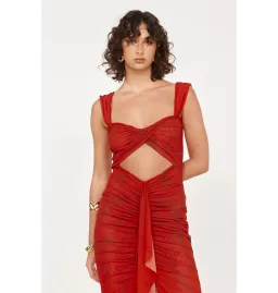 She Is Ollá Imogen Cherry Red Size AU 8 for rent on The Volte - image 4