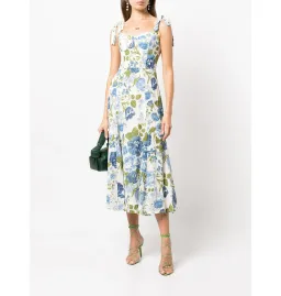Reformation Nadira Dress Floral Size AU 8  for rent on The Volte - image 1