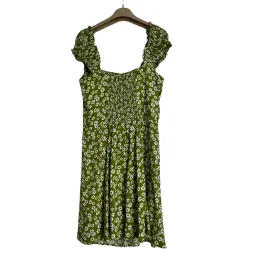 Reformation Pacey Dress Lemon Print Size AU 12 for rent on The Volte - image 2