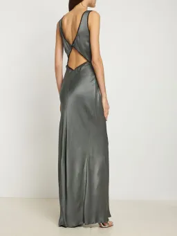 Bec & Bridge Celestial Keyhole Maxi Dress Gun Metal/Black Size AU 8 for rent on The Volte - image 2
