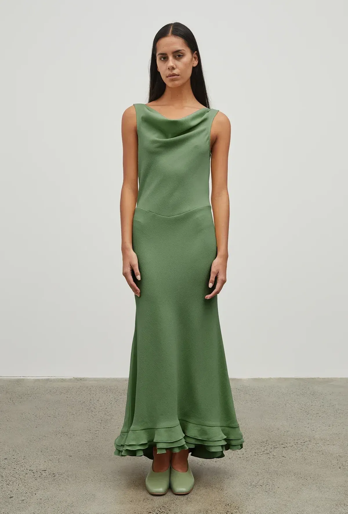 Maggie Marilyn Challenge Accepted Dress Green Size 12 for rent on The Volte - main image
