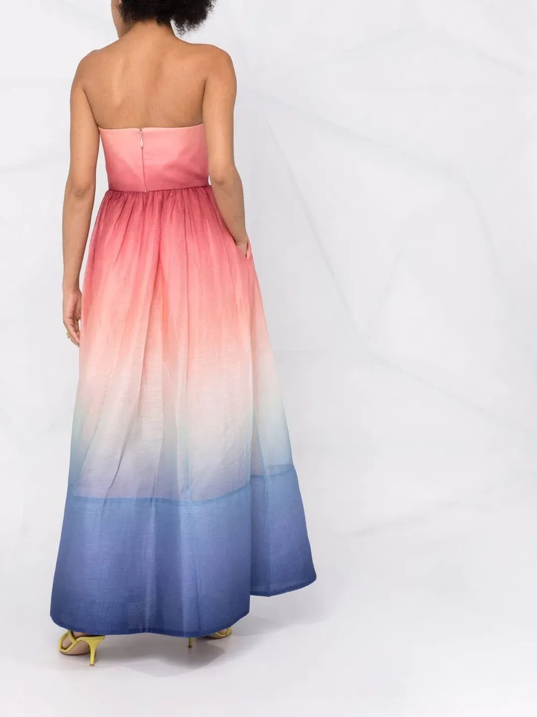 Zimmermann Ombre Sunset Postcard Resort Dress Ombre Dawn Size 0/Au 8  for rent on The Volte - main image