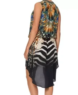 Camilla Cross Over Dress With Long Back Lost Paradise Size XS/Au 8  for rent on The Volte - image 6