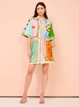 Alemais Rummy Mini Dress Multi Size 8 for rent on The Volte - image 1