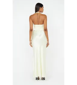 Bec + Bridge Sabia Twist Maxi Dress Ice Yellow Size 14 for rent on The Volte - image 4