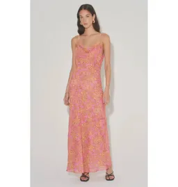 Hansen & Gretel Florencia Dress Pink Floral Size S / AU 8 for rent on The Volte - image 1