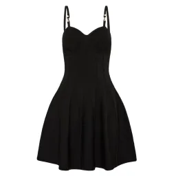 AJE Phaedra Ottoman Bustier Dress Black Size XS / AU 6 for rent on The Volte - image 5