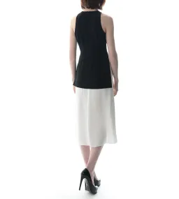 A.L.C. Mer Sleeveless Midi Dress Black White Size AU 4 for rent on The Volte - image 2