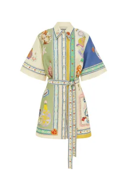 Alemais Elixir Mini Dress Print Size AU 8 for rent on The Volte - image 3